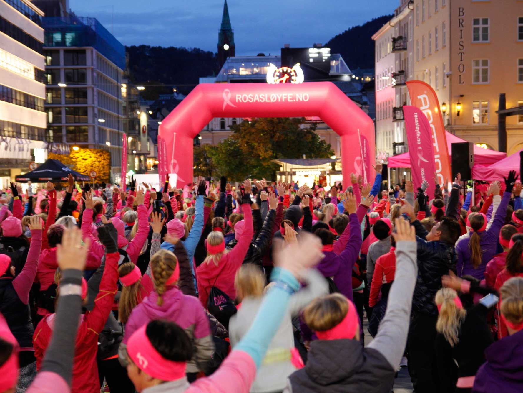 Rosa Sløyfe-løpet Bergen