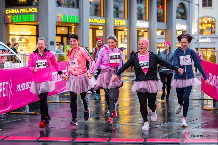 Påmeldingen er åpen for Rosa sløyfe-løpet 2022