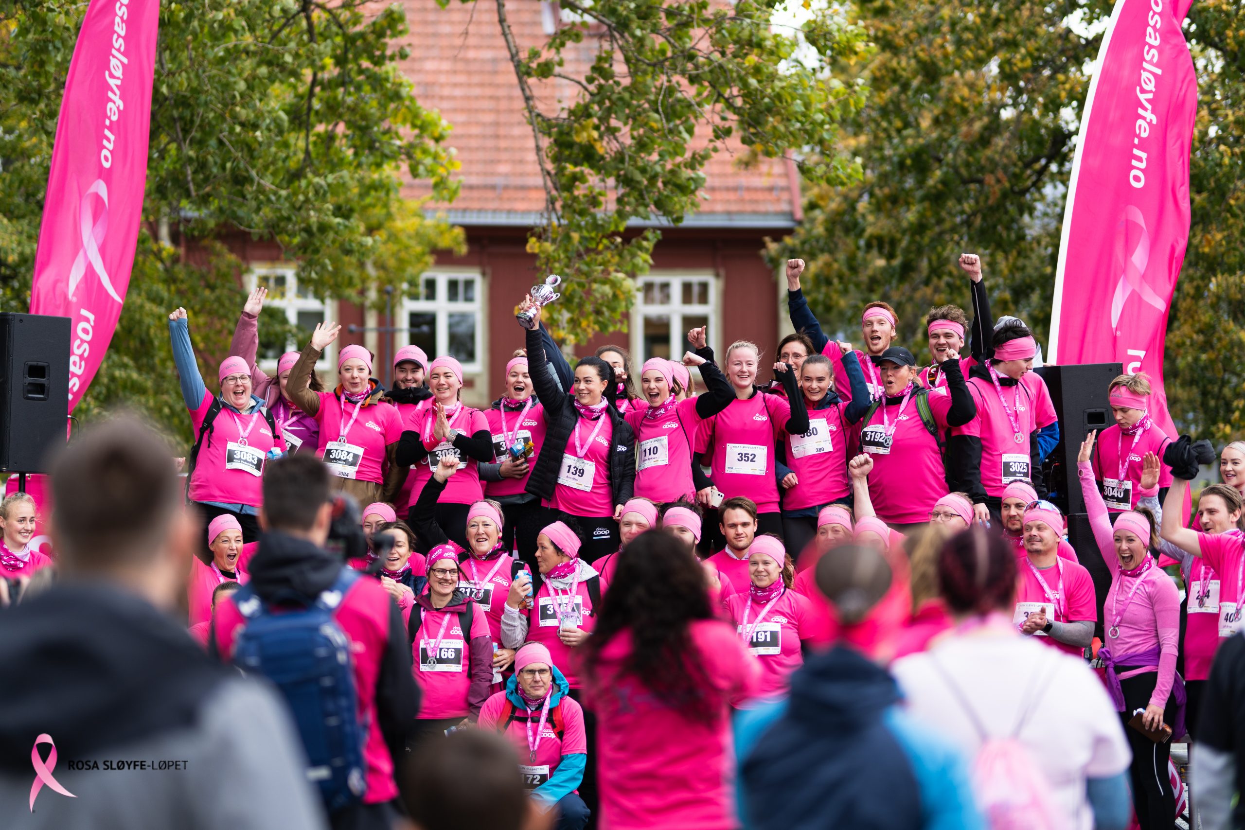 Få med dine kollegaer på Rosa sløyfe-løpet