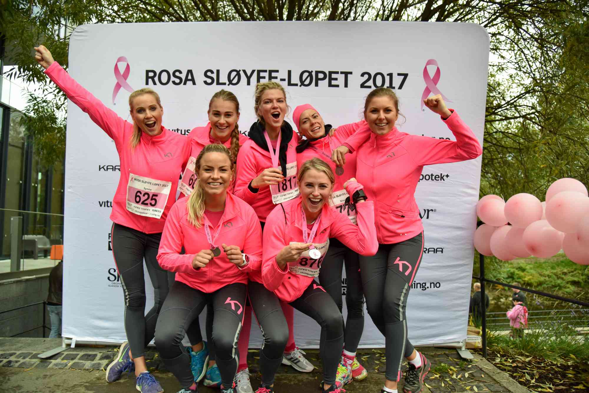 Hvordan kle deg til Rosa sløyfe-løpet