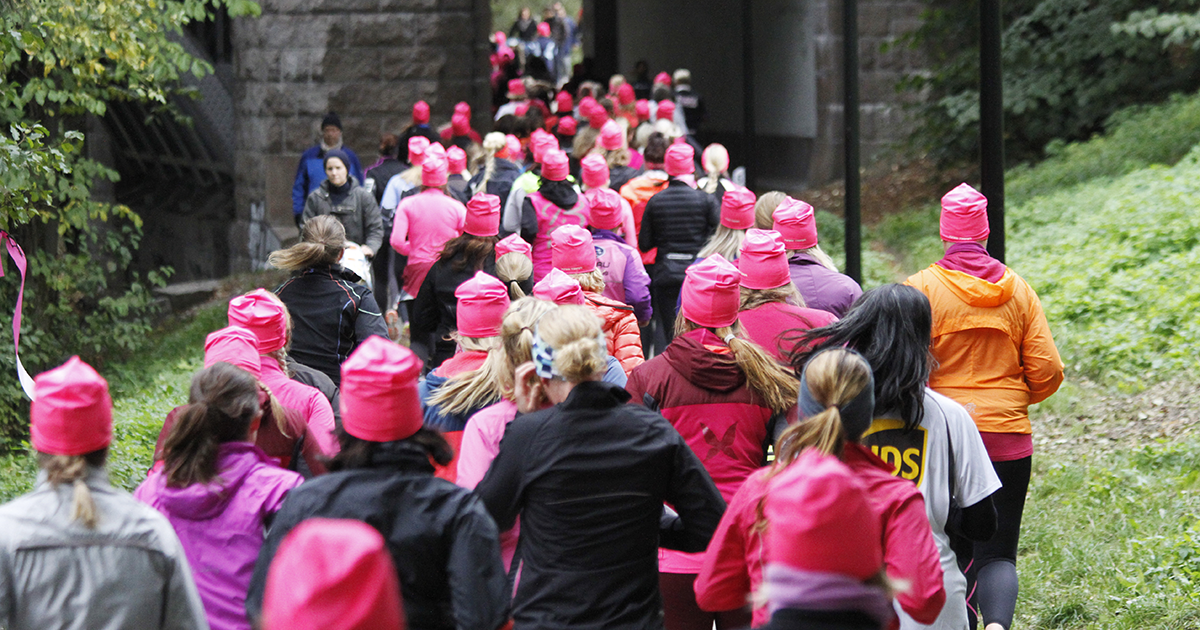 Velkommen til Rosa sløyfe-løpet 2017